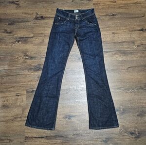 Hudson Bootcut Jeans Size 27 Women's Button Flap Pockets